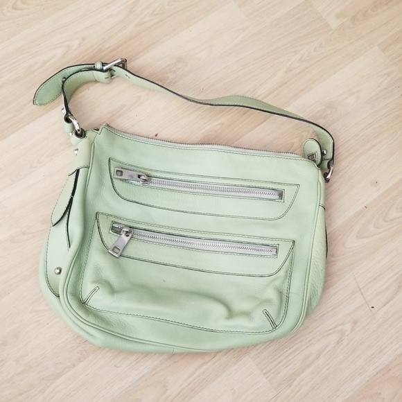 Marc Jacobs Handbags - Marc Jacobs Seafoam Green Leather Purse